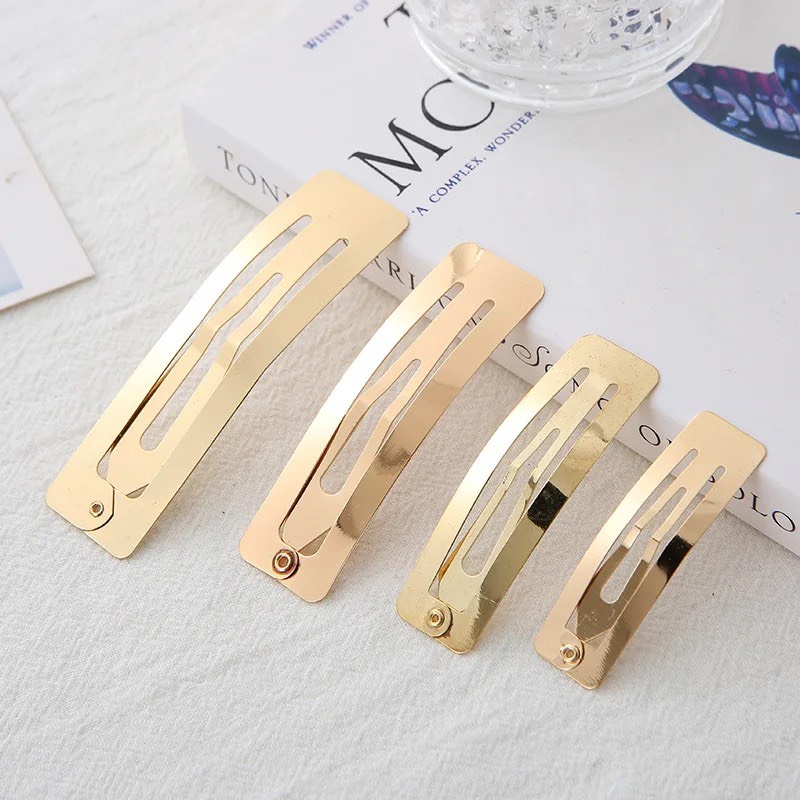 10 Cái Phôi Kẹp Tóc Vuông Làm Kẹp Tóc Handmade
