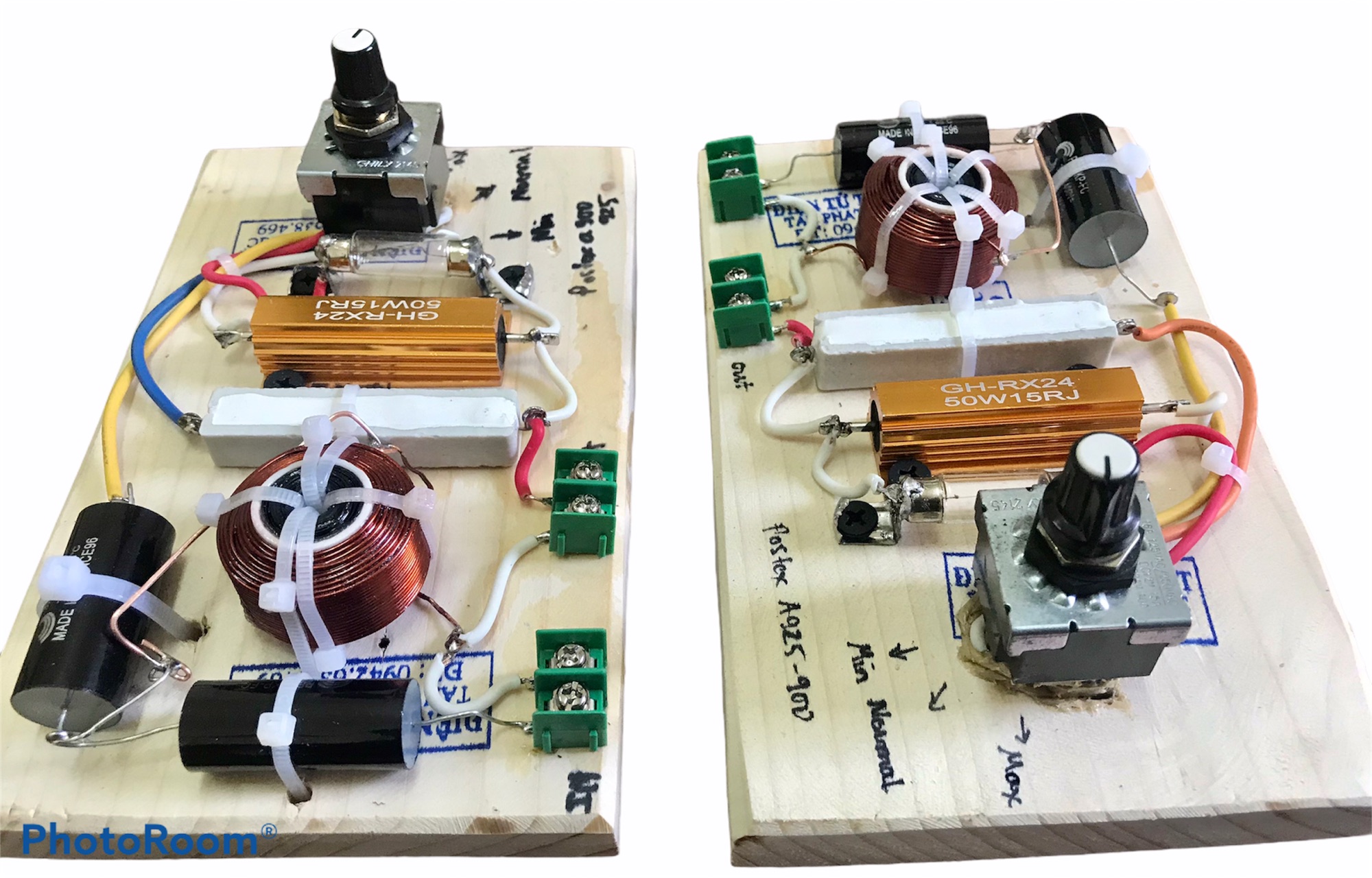 Mạch phân tần Treble + mod 3 selector