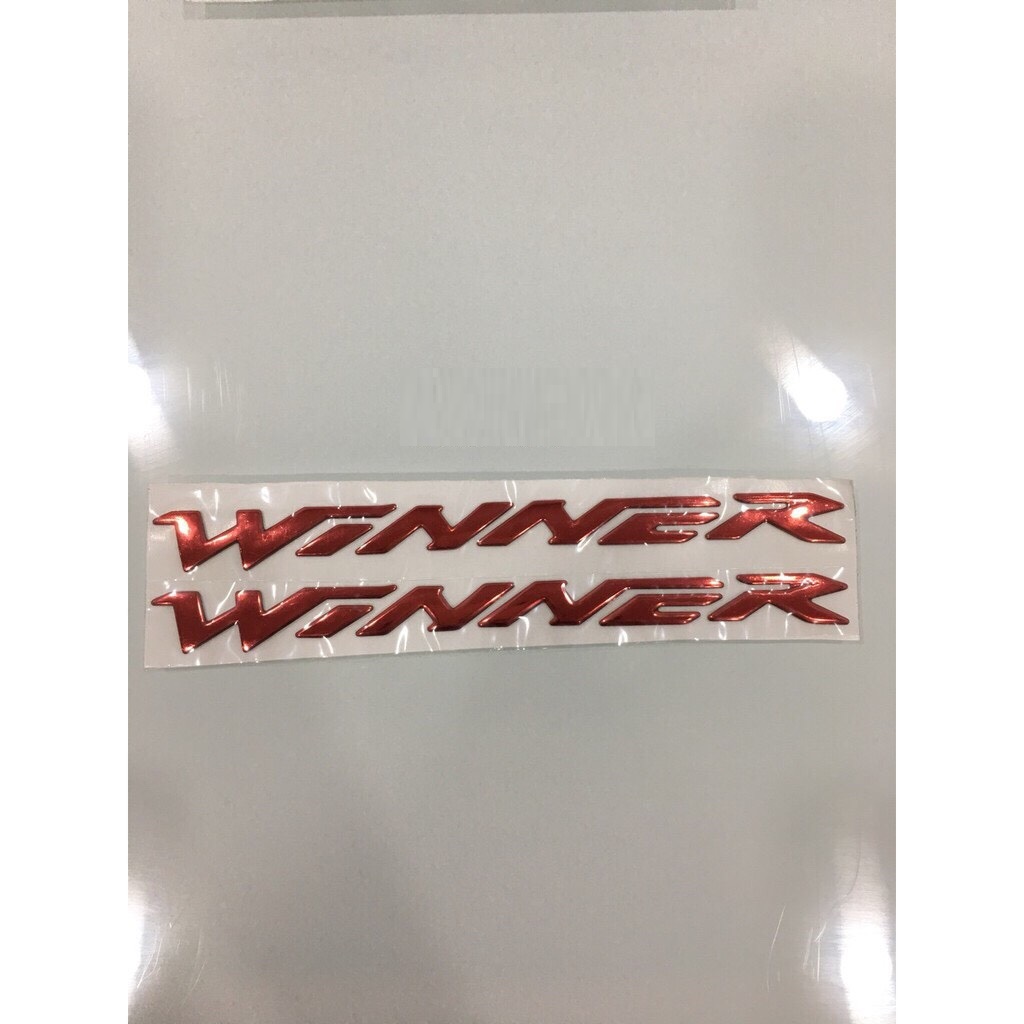 [HCM]TEM DÁN CHỮ NỔI WINNER