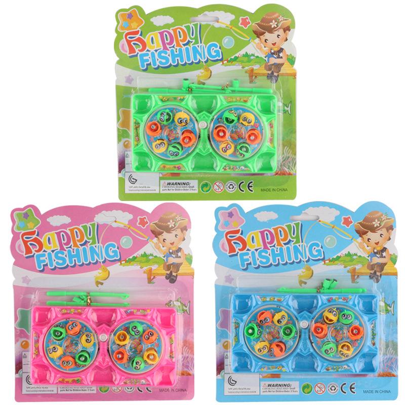 Vỉ đồ chơi câu cá 2 người cho bé( 2 cần, 8 cá)
