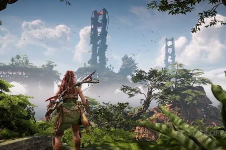 Đĩa chơi game PS4: Horizon Forbidden West