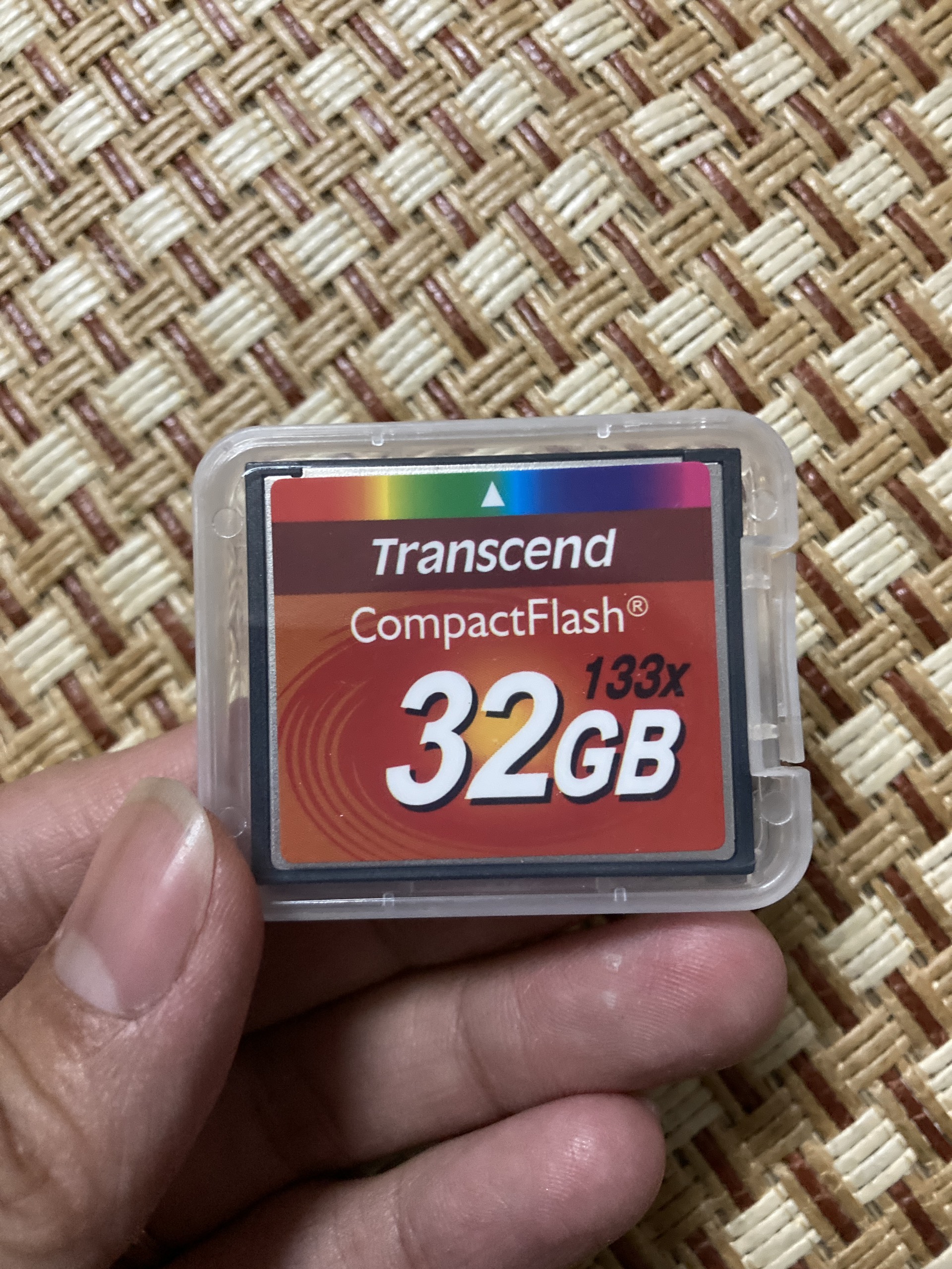 Thẻ nhớ CF Transcend máy ảnh