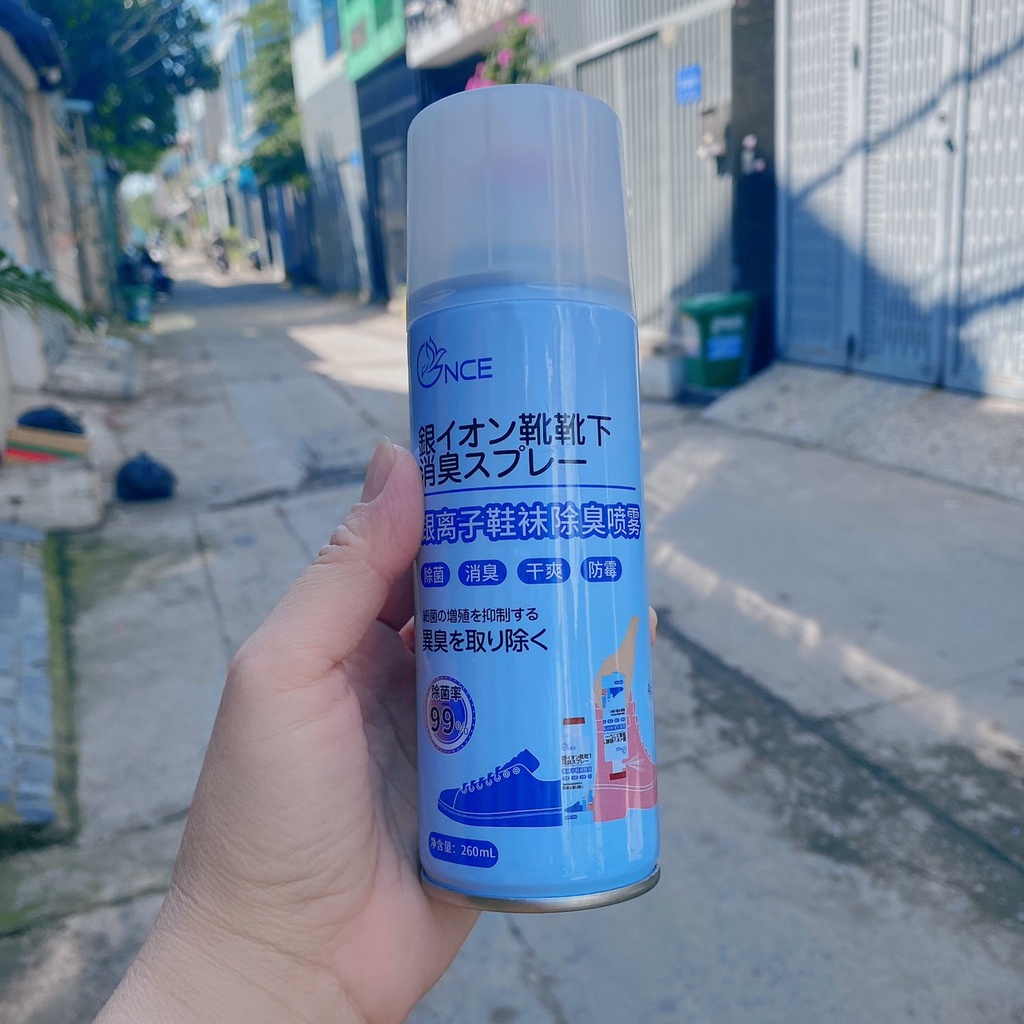 Bình xịt giày chống hôi chân NCE