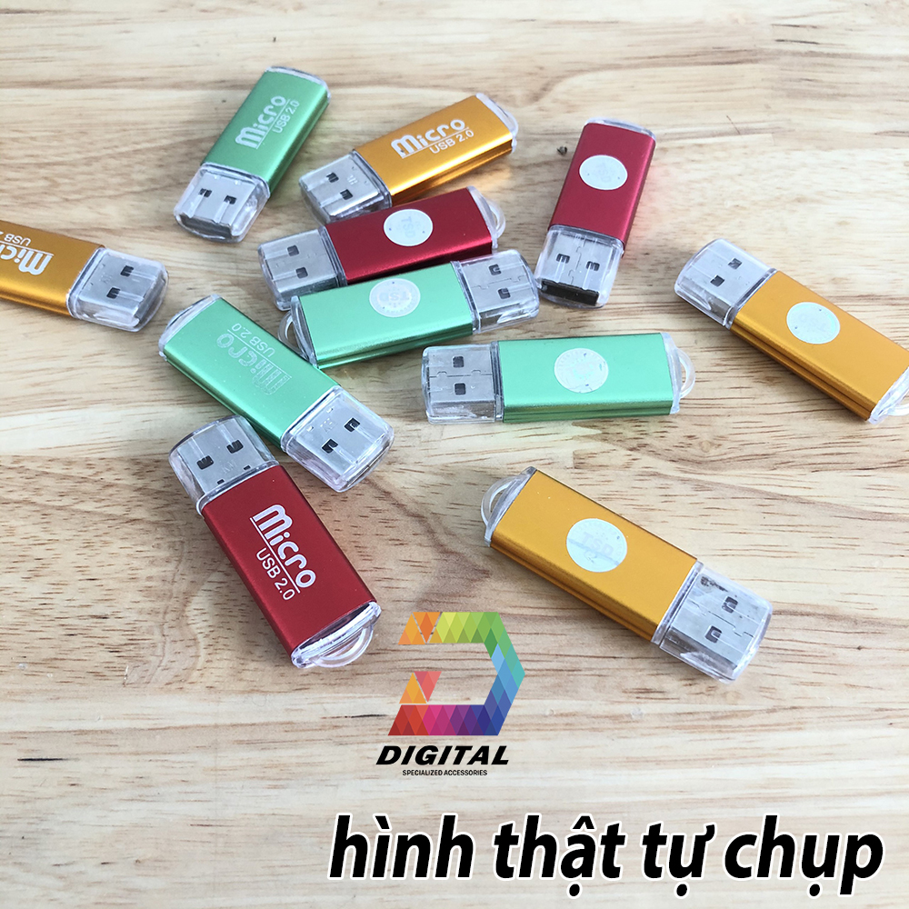 Đầu Đọc Thẻ Nhớ Vỏ Nhôm Xịn