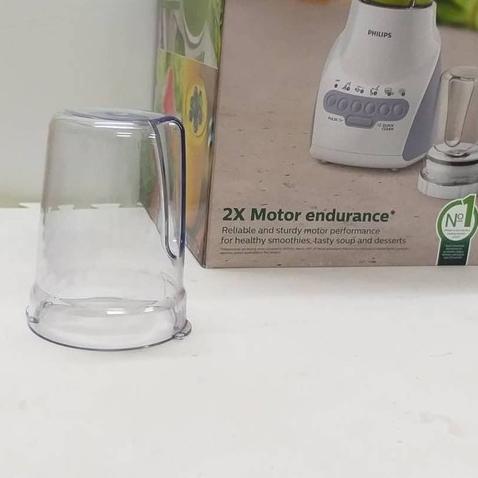 Phụ kiện máy xay philip - vỏ cối xay khô - xay tiêu máy xay sinh tố hr2115/2116/2118