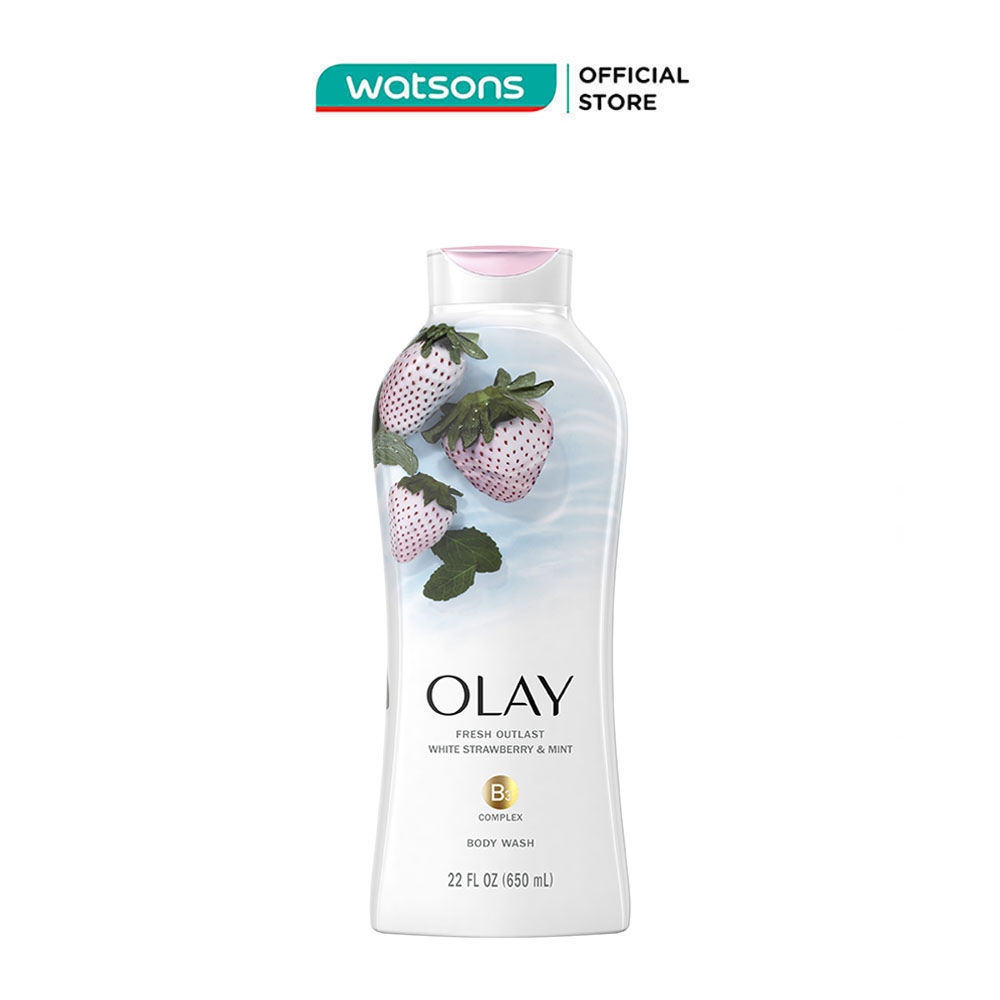 Sữa Tắm Olay Strawberry & Mint 650ml