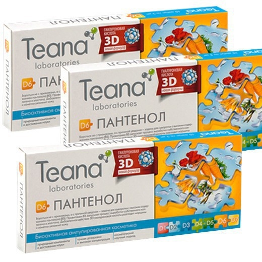 Teana D6 phục hồi làn da chảy sệ, lão hóa