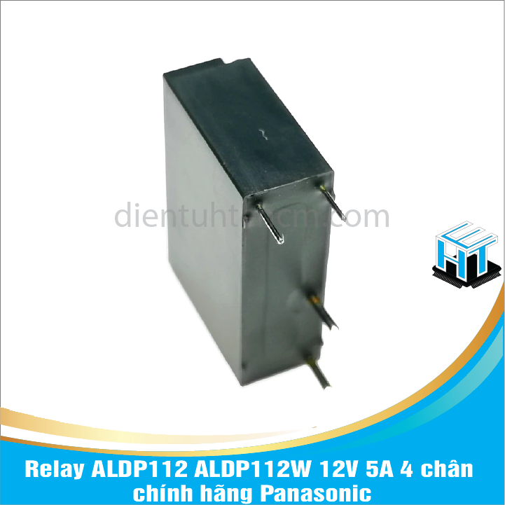 Relay aldp112 aldp112w 12v 5a 4 chân chính hãng panasonic