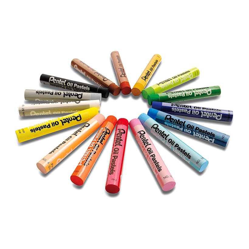 Sáp dầu 25 màu Pentel PHN-25