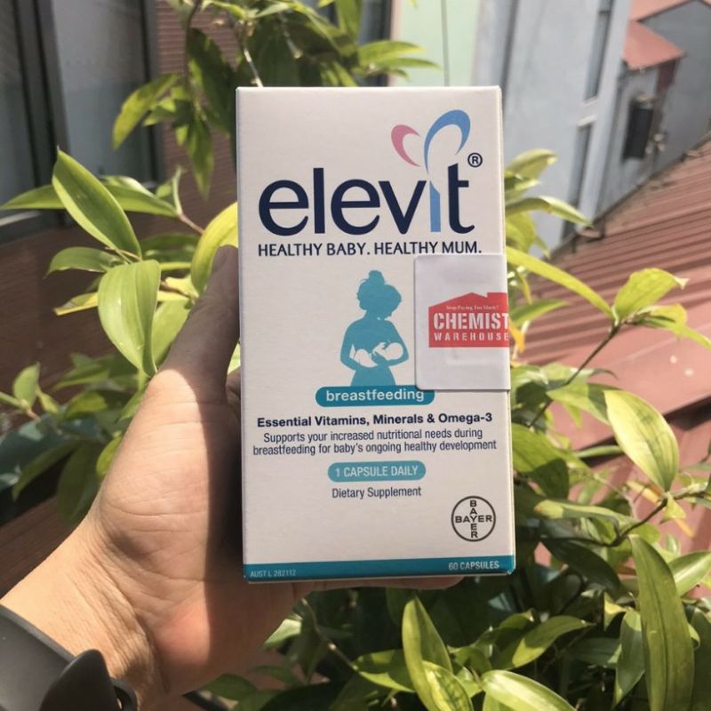 Elevit sau sinh - Healthy baby, Healthy mum (60 viên) nhập khẩu