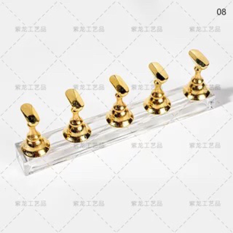 Đế nam châm trưng móng mẫu, tập vẽ, học nail