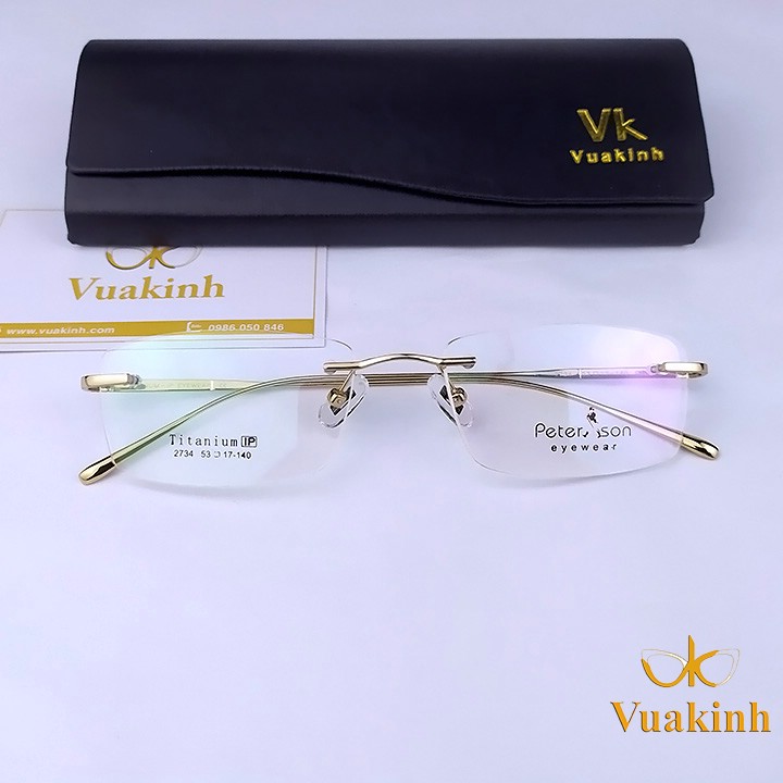 Kính cận không viền peterson TT45
