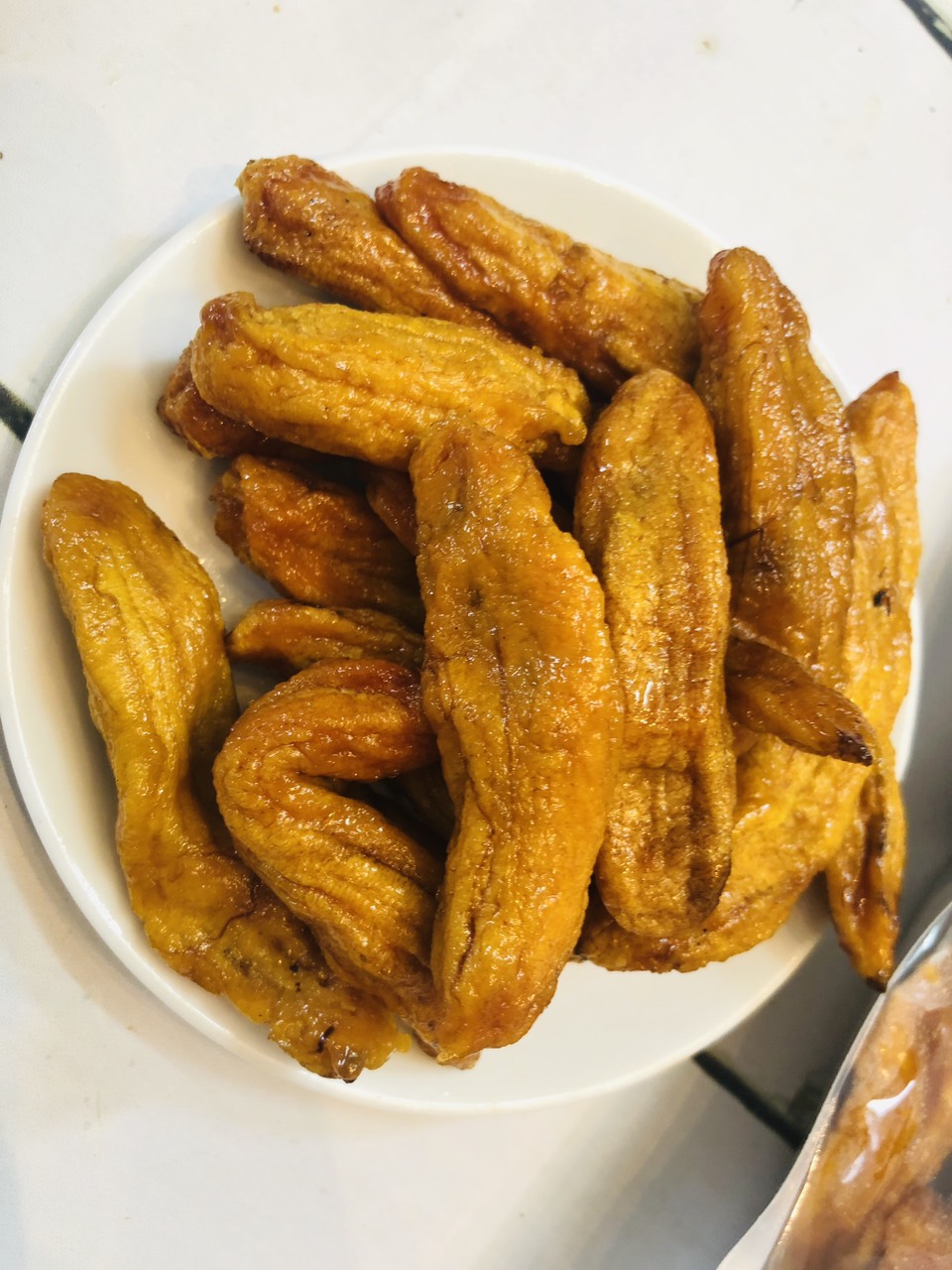 1kg chuối ép sấy dẻo không vỏ thơm ngon