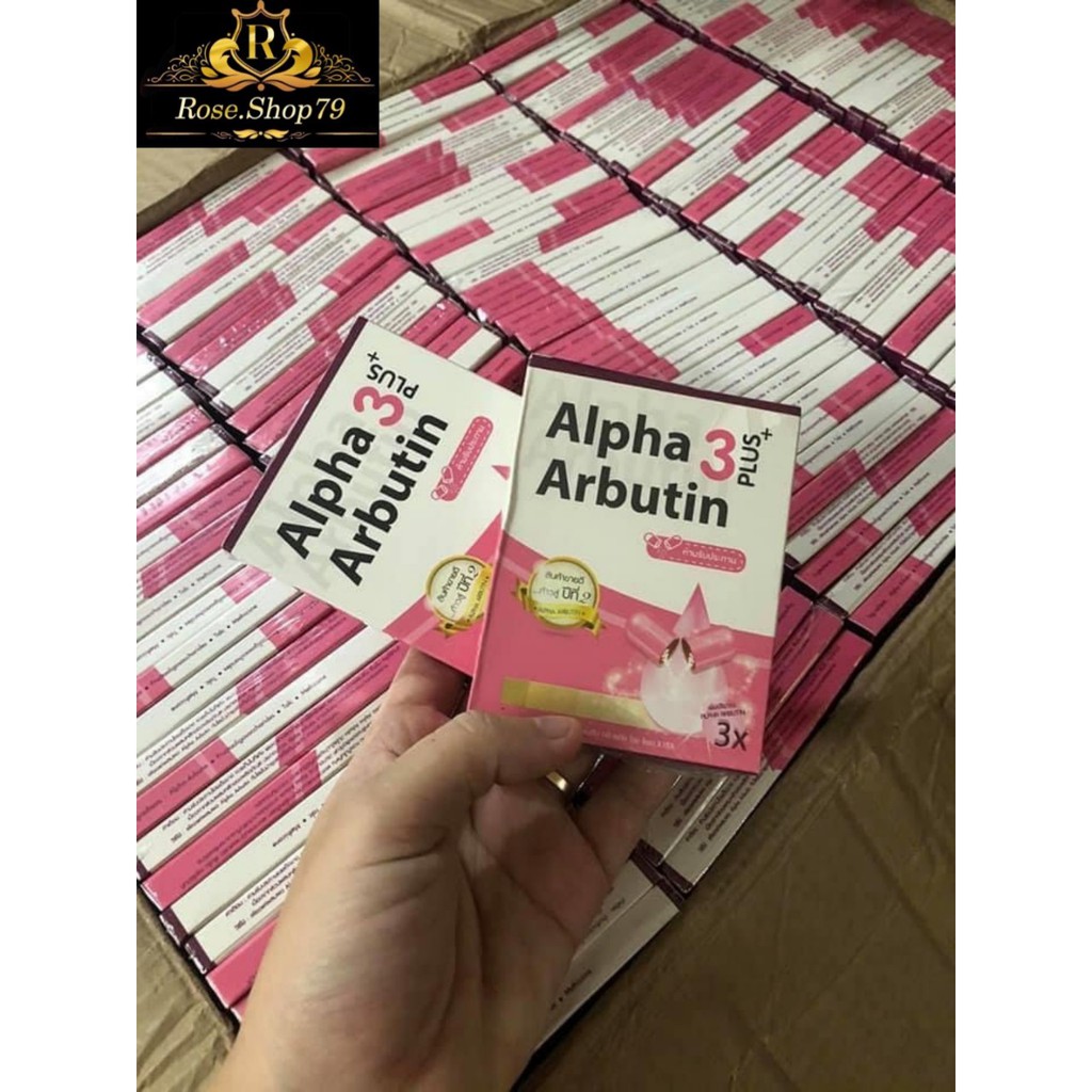 Hộp kích trắng Alpha Arbutin 3 plus Thái Lan