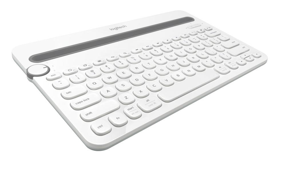 Logitech K480 Bluetooth Multi-Device Keyboard, Bluetooth wireless, Multi-platform and cross-platform, 10m (33 ft) Bluetooth range