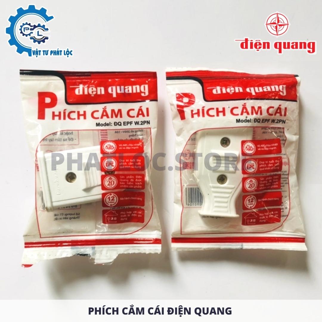 Phích cắm điện, phích nối âm - Điện Quang