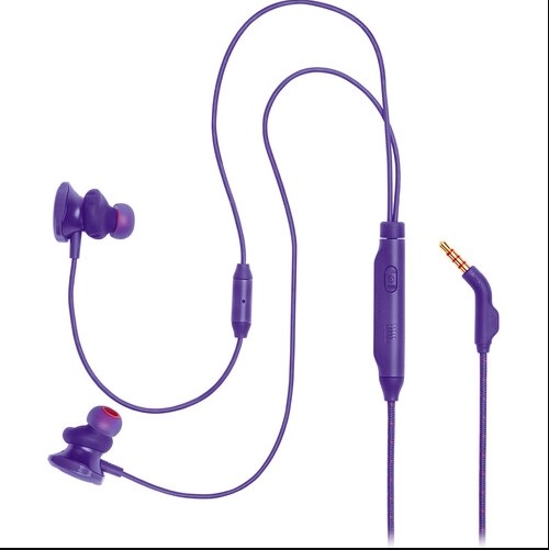 JBL Quantum 50 Wired, in-Ear Gaming Headphones with Inline Control
