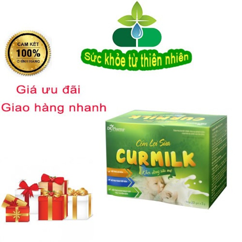 Cốm Lợi Sữa Curmilk Hỗ Trợ Lợi SữaTăng Tiết SữaGiảm Nguy Cơ Tắc Tuyến Sữa Ở Phụ Nữ Sau Sinh Và Đang Cho Con Bú cao cấp