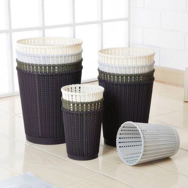 Sọt Rác Nhựa Giả Mây Nhập Khẩu Đài Loan