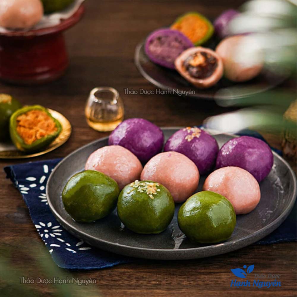 Bột khoai lang tím 100g, bột khoai nguyên chất, tạo màu, hương thơm cho món ăn, dùng nấu chè, bánh