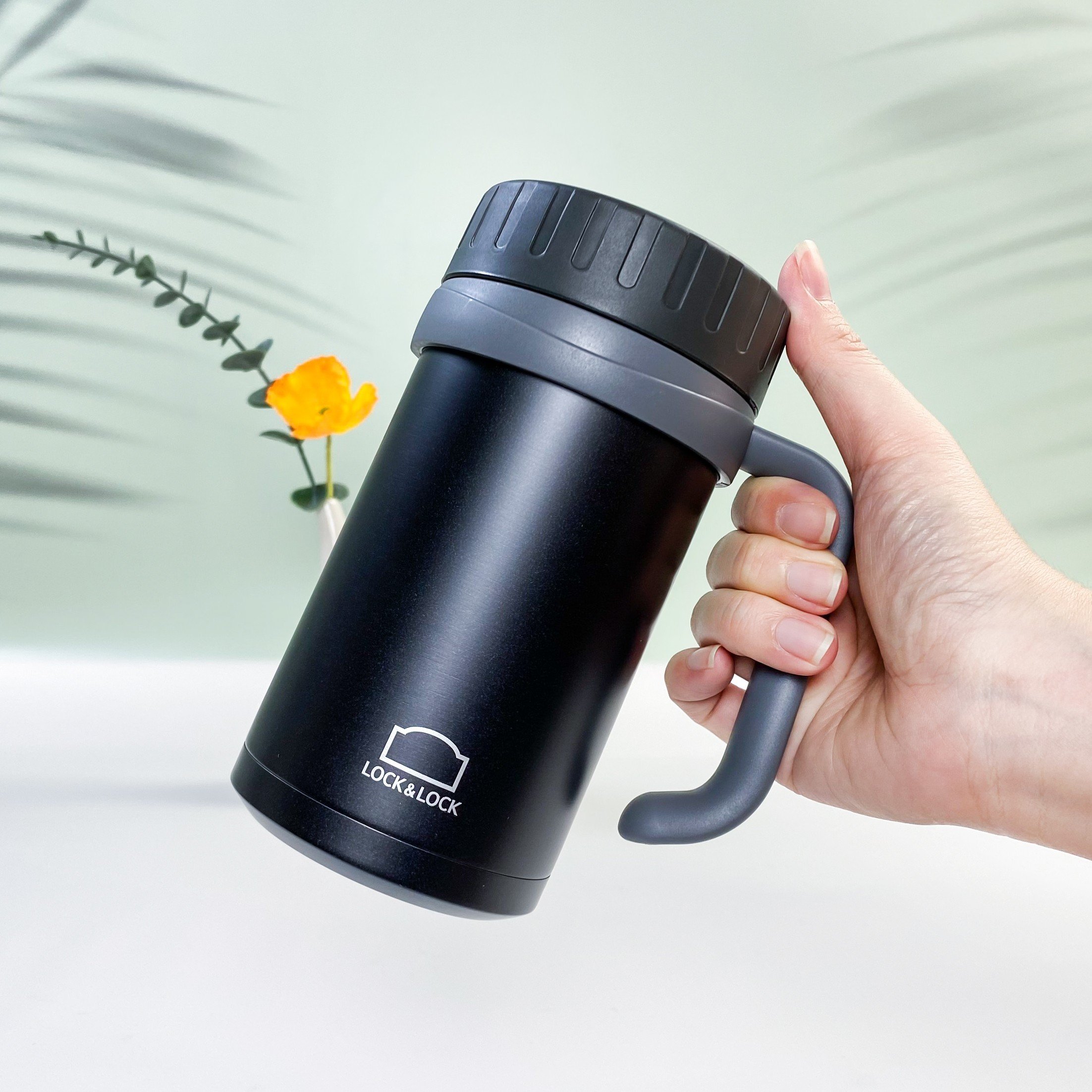 Ly giữ nhiệt basic table mug Lock&Lock LHC9002B 500ml