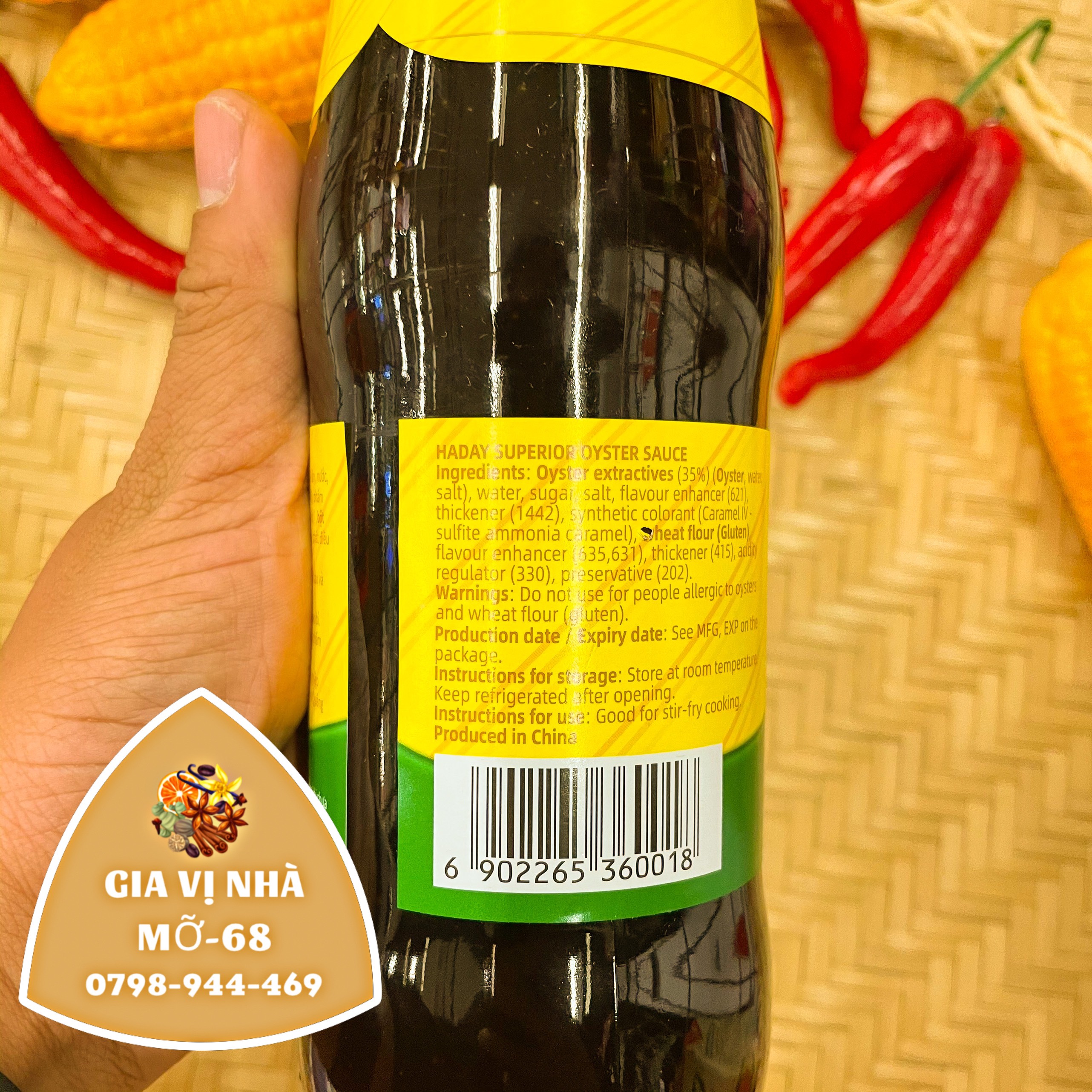DẦU HÀO THƯỢNG HẠNG HÀI THIÊN- 700GR