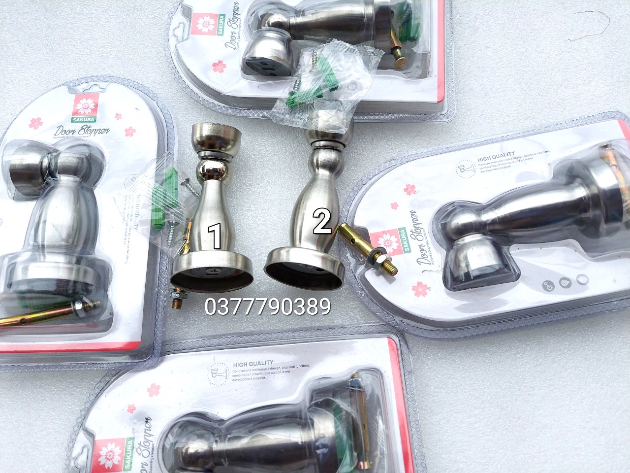 hít cửa inox nam châm chống va đập