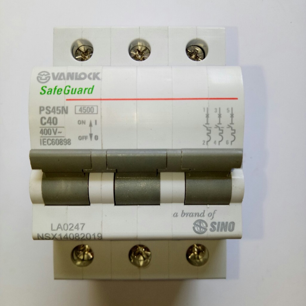 [Sino] Cầu Dao Tự Động Mcb 1 Pha - 2 Pha - 3 Pha - Đèn Led Thiên Vân