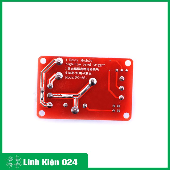 Module relay 30A 250VAC high / low 1 kênh 12VDC