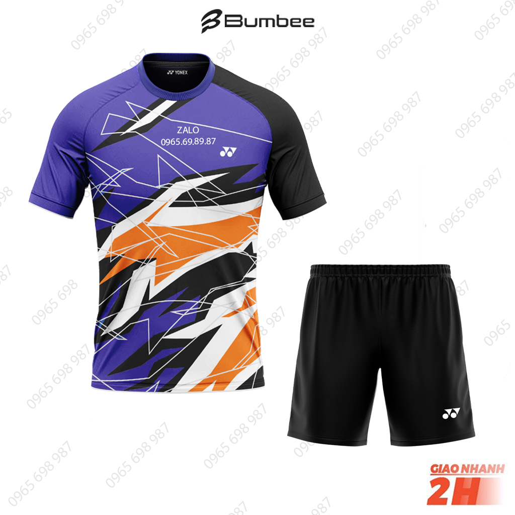 Quần áo cầu lông yonex nam và nữ size m l xl xxl