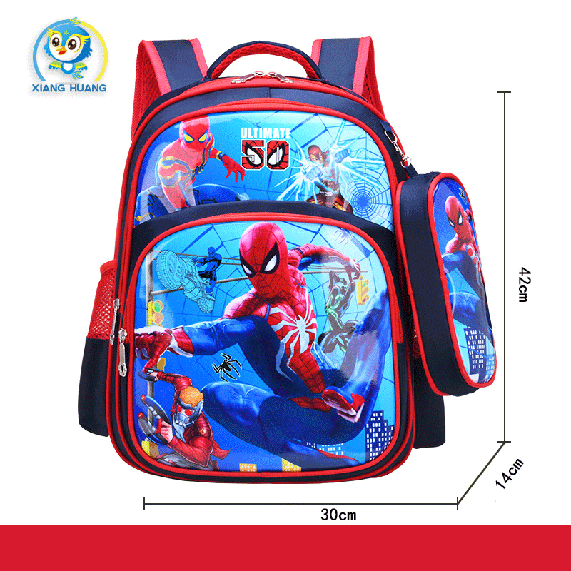 [HÀNG ĐẸP- SALE 40%] ba lô học sinh siêu nhẹ dành cho bé trai (balo hoc sinh di hoc cap 1), balo chống thấm nước hình Ben 10, người nhện cực chất cho bé tiểu học, người sắt