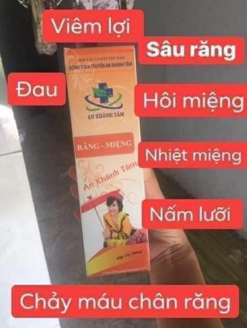 Sản phẩm Răng miệng An Khánh Tâm