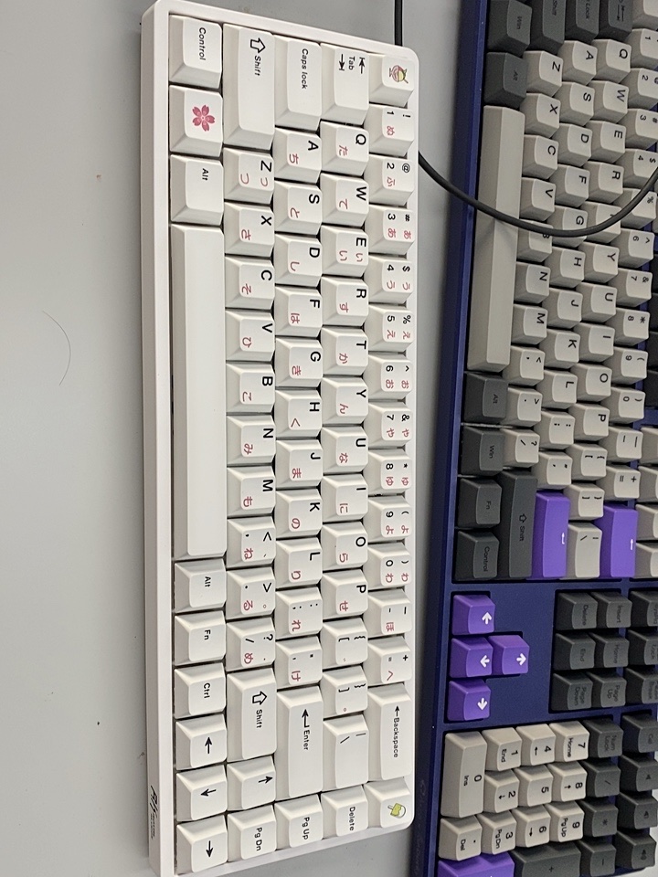 Caiyunx Sublimation PBT Bàn phím cơ Keycap được cá nhân hóa tùy chỉnh Tiếng Nhật 132 PCS