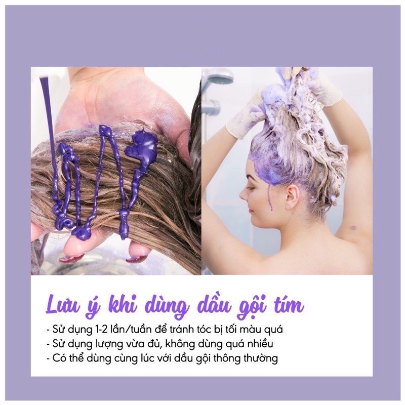 Dầu gội tím khử vàng Goodbye Yellow
