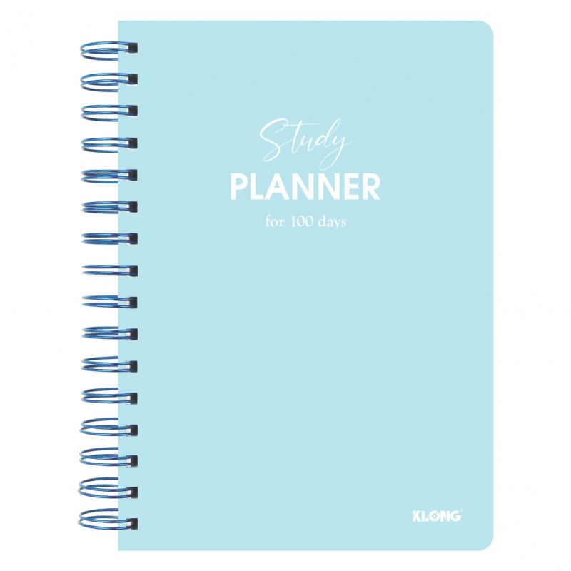 Klong sổ lò xo kép study planner a5; ms: 946