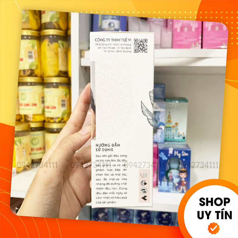 Xịt Bưởi Dr Di Hi 100ml Chính Hãng - Tinh Dầu Xịt Bưởi Dihi Hỗ Trợ Mọc