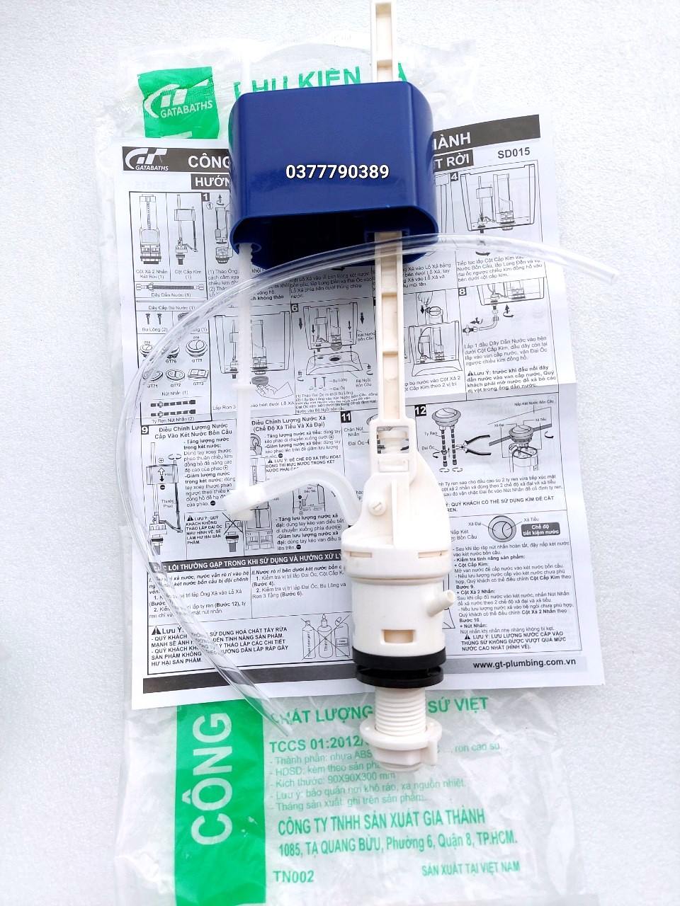 [HCM]bộ cấp nước bồn cầu