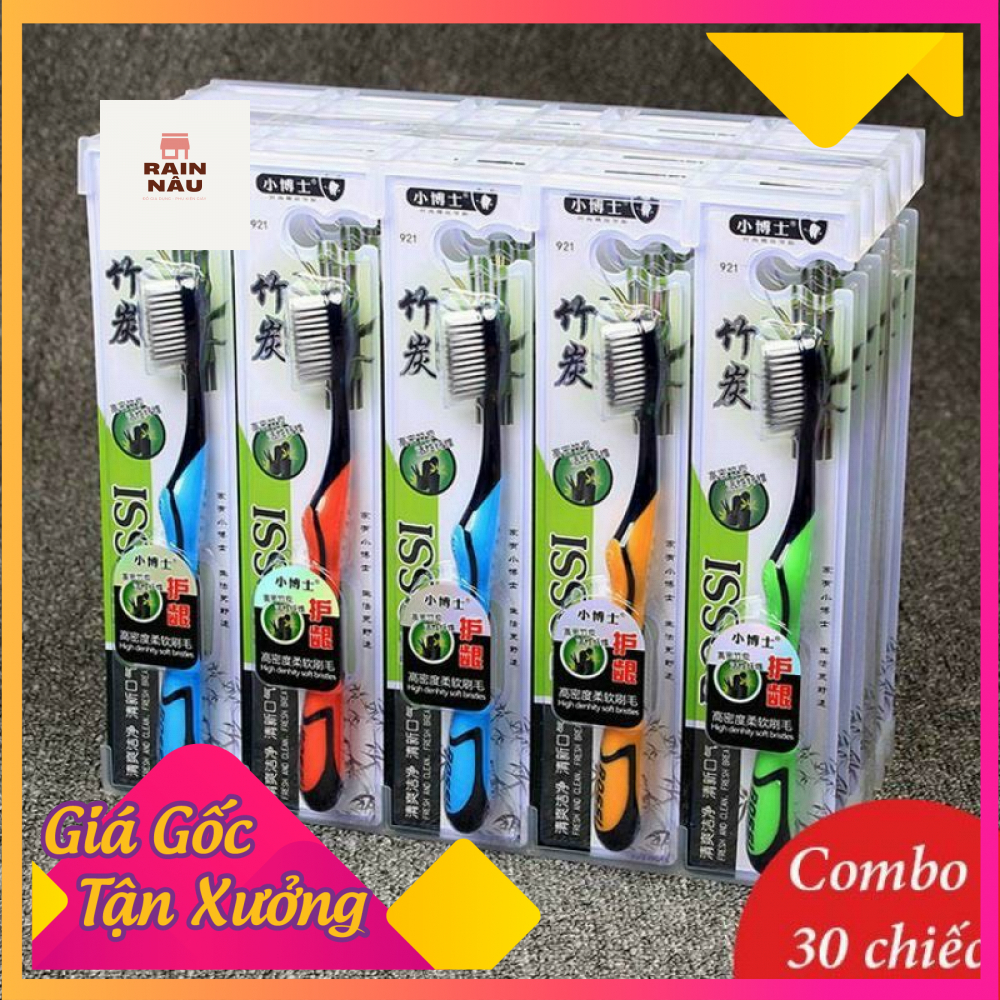 Bàn chải đánh răng than tre Hàn Quốc chất lượng