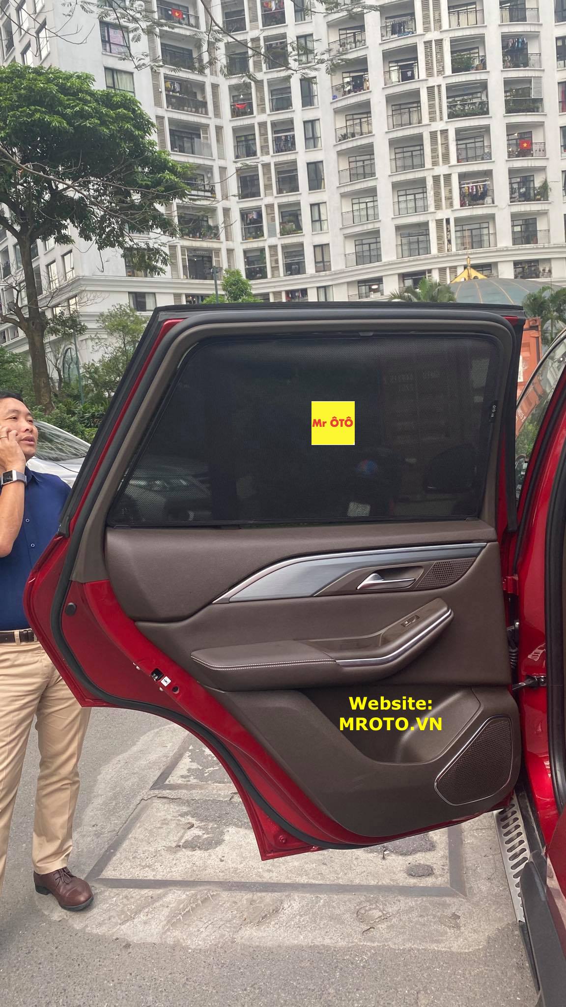 Rèm Che Nắng Xe Vinfast Lux SA SUV Hàng Loại 1 MR.ÔTÔ -Bảo Hành 2 Năm