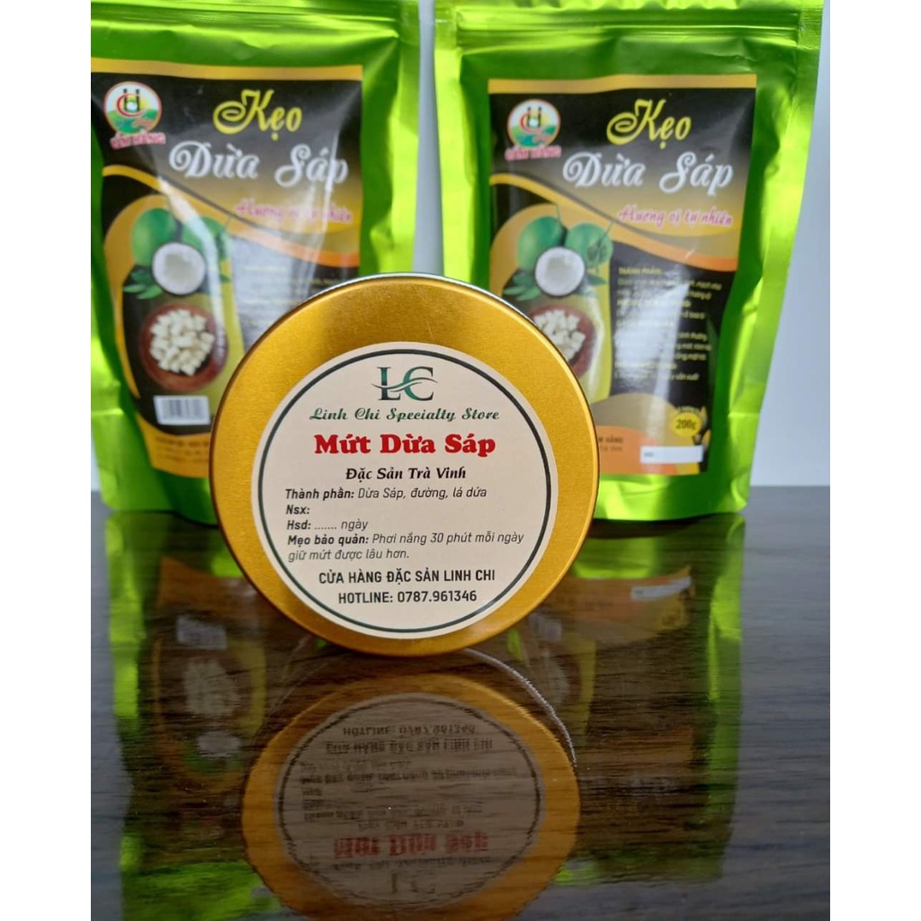 Mứt Dừa Sáp Loại 1 Thượng Hạng