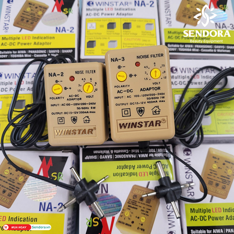 [HCM]Sạc đa năng máy phun xăm (Adapter) Winstar NA-3, NA-2