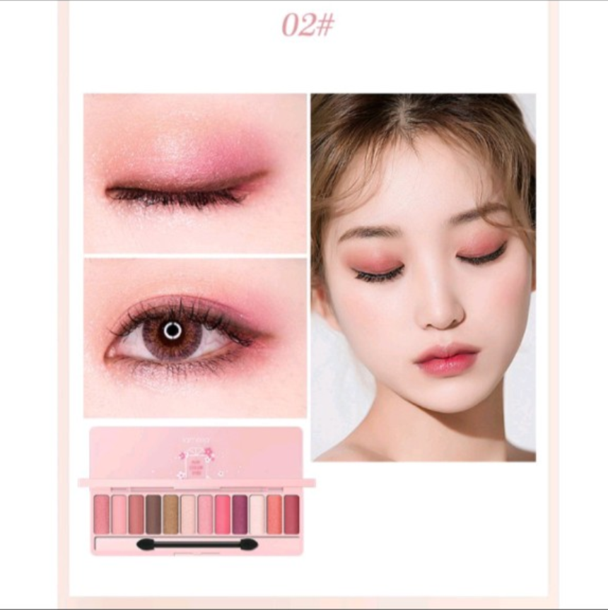 Phấn Mắt 12 Ô Màu Lameila Play Color Eyes