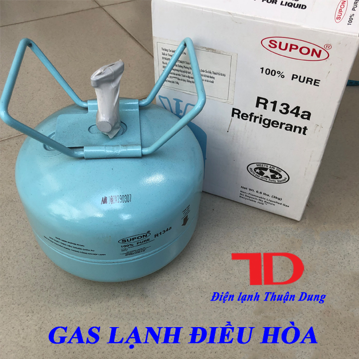 Môi chất lạnh điều hòa R134 - Điện Lạnh Thuận Dung