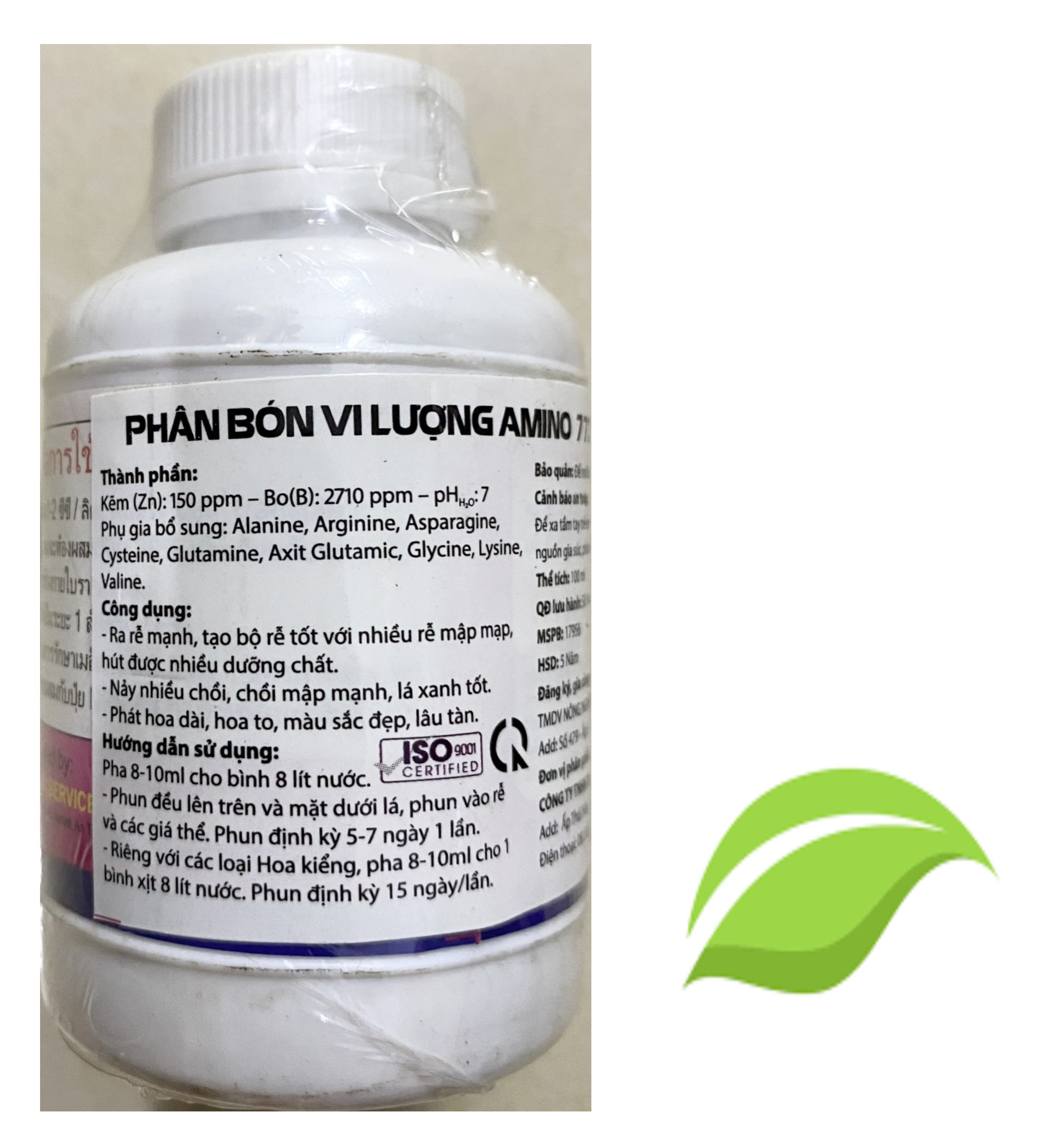 Phân Bón Lá Vitamin B1 Grofer Thái Lan - #097A# 100ml