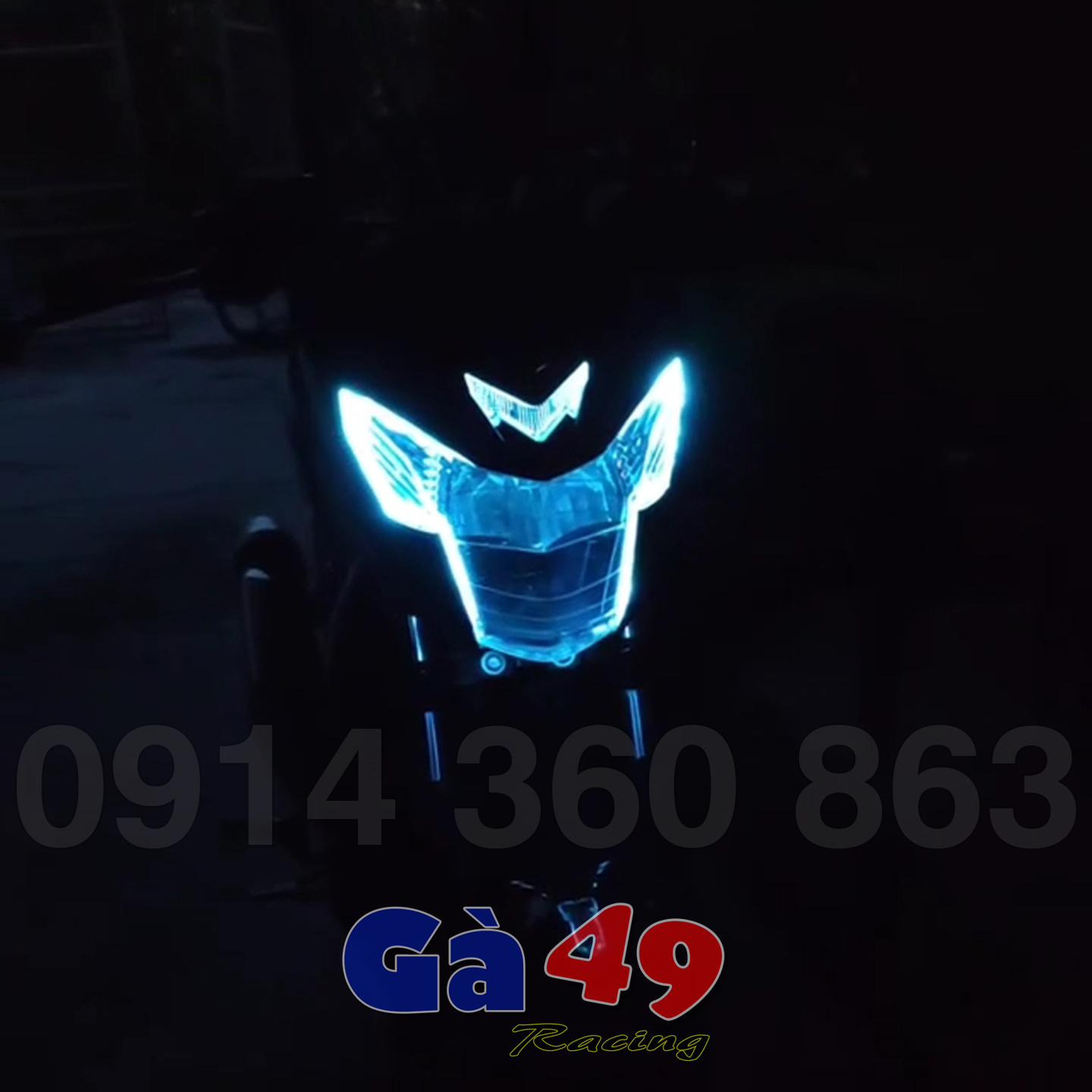 2 dây đèn LED mí audi DRL Xi nhan chạy đuổi