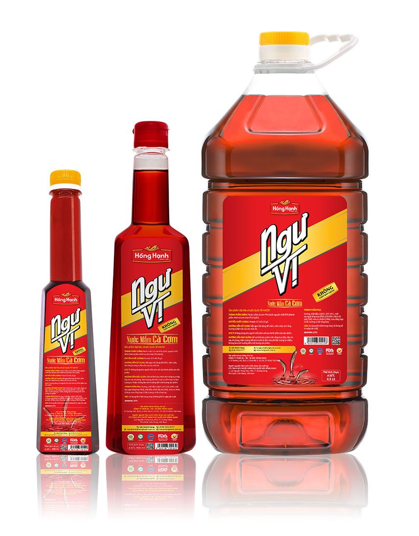 [HCM]NƯỚC MẮM CÁ CƠM NGƯ VỊ HỒNG HẠNH 4,9 LÍT