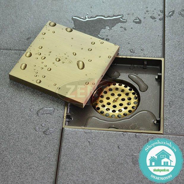 [HCM]Phễu Thoát Sàn Chống Mùi Square Shaped CA632-AB