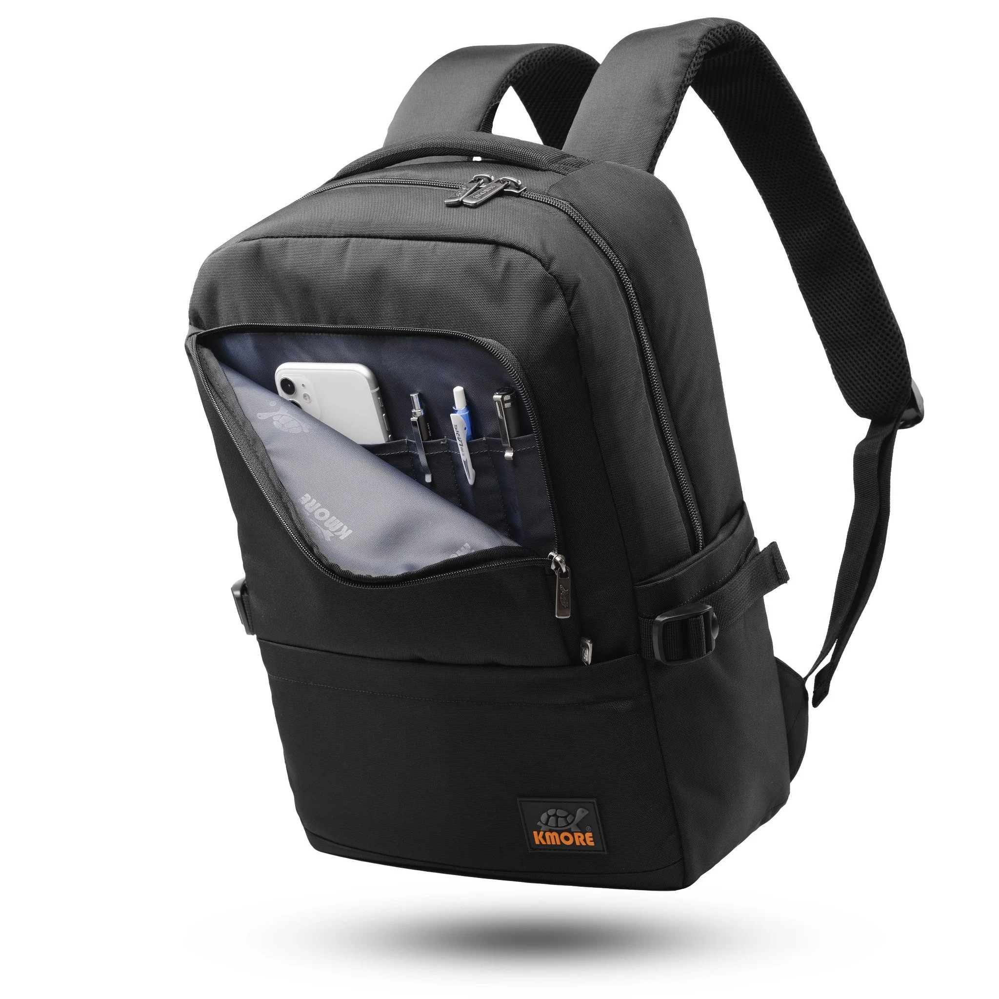 Balo Laptop Kmore The Parker – Black