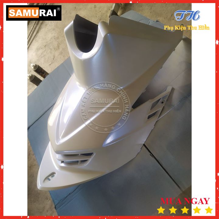 [HCM]Sơn Xịt Samurai Màu Trắng Ánh Xanh - Mã H231