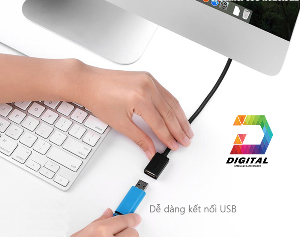 Nice 1.5 Meter USB Extension Cable No Interference